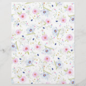 ワイルドフラワー 彼が言った 彼女が言った 結婚前パーティ ゲーム チラシ (裏面)