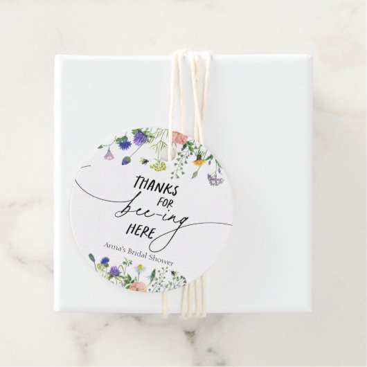 ワイルドフラワー 感謝の気持ちを伝えたい、ありがとう フェイバータグ (インサイチュ)