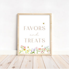 ワイルドフラワー（昆虫）マルハナバチフローラの好意とおやつのしるし ポスター