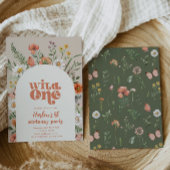 ワイルドフラワー 誕生日招待状 | ワイルドフラワー ファースト 招待状