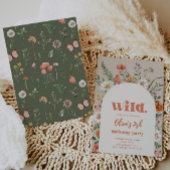 ワイルドフラワー 誕生日招待状 | ワイルドフラワー ファースト 招待状