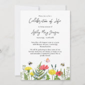 ワイルドフラワー 追悼の儀 招待状 (正面)