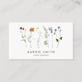 ワイルドフラワーLGBTQプライド 名刺 (正面)