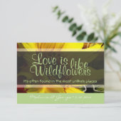 ワイルドフラワーRSVP 出欠カード (スタンド正面)