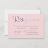 ワイルドフラワーRSVP 出欠カード (裏面)