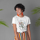 ワイルドフラワーTシャツなら何でも好きにできる Tシャツ