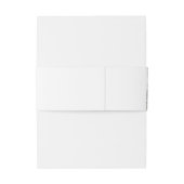 ワイルドフラワ結婚ーズ 招待状ベリーバンド (裏面例)