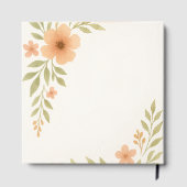 ワイルドフラー素朴の結婚ゲストブック ゲストブック (裏面)