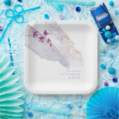 ワイルドフラー結婚の水色絵を描Str Peri ID954 ペーパープレート (パーティー)