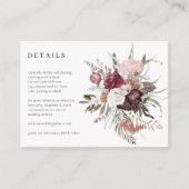 ワイルドフラー結婚ズ詳細披露宴エンクロージャカー エンクロージャーカード (正面)