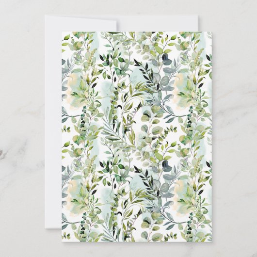 ワイルドフリーの3回目の誕生日パーティの招待状 招待状 (裏面)