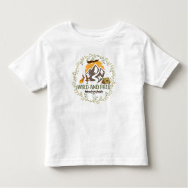ワイルドフリー – アドベンチャーが幼児Tシャツを待ち望む トドラーTシャツ