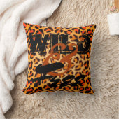ワイルドフリー – Leopard Print クッション (ブランケット)