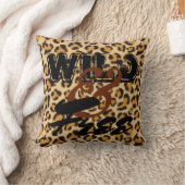 ワイルドフリー – Leopard Print クッション (ブランケット)