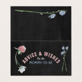 ワイルドフローラシャルボードアドバイスカード 名刺 (外部フラット)