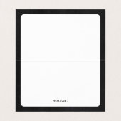 ワイルドフローラシャルボードアドバイスカード 名刺 (内部フラット)