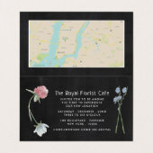 ワイルドフローラシャルボードグランド開会式カード 名刺 (内部フラット)