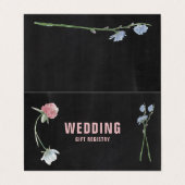 ワイルドフローラシャルボード&フォトギフト登録カード 名刺 (外部フラット)