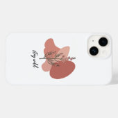 ワイルドフローラデザイン Case-Mate iPhoneケース (裏面 (横))