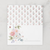 ワイルドフローラブーケバビシャワー プレイスカード (外部開封)