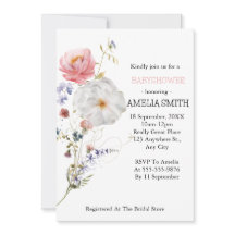 ワイルドフローラブーケバビシャワー