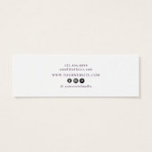 ワイルドフローラ・イヤリングバスケスタッド表示カード (裏面)