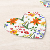 ワイルドフローラ ペーパーコースター (アングル)