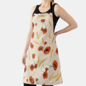 ワイルドフローラ：明るい背景パターン。 エプロン (インサイチュ)