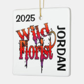 ワイルドフローリスカスタムト セラミックオーナメント (左)