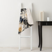 ワイルドブラッククリームヒョウ動物フローラ シェルパブランケット (インサイチュ)