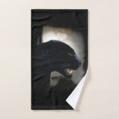 ワイルドブラックジャガー バスタオルセット (ハンドタオル)