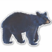 ワイルドブラックベアシール シール (正面)