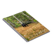 ワイルドブラックベア&ユーコンフォレストフォトアート ノートブック (右側)