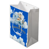 ワイルドブルーの向こうへ：テディの誕生日 ミディアムペーパーバッグ (正面アングル)