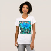 ワイルドブルーサンフラワーTシャツ Tシャツ (正面フル)
