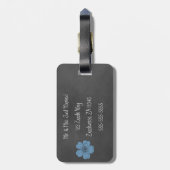 ワイルドブルーバラシャルボード ラゲッジタグ (裏面縦)