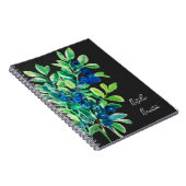 ワイルドブルーベリーノート ノートブック (右側)