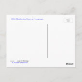 ワイルドブルーベリー ポストカード (裏面)