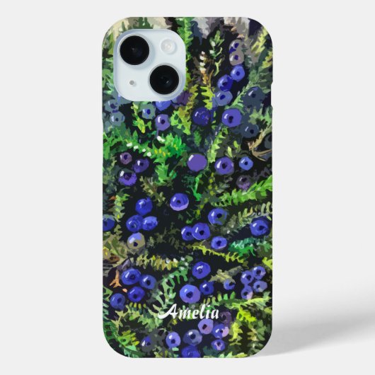 ワイルドブルーベリー Case-Mate iPhoneケース (裏面)