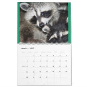 ワイルドブルーヨンダーアライグマの2018 カレンダー (3月 2027)