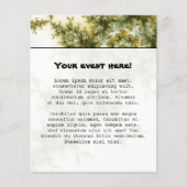 ワイルドプラント – Mandelbrot Fractal Art チラシ (正面)