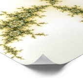 ワイルドプラント – Mandelbrot Fractal Art ポスター (角)