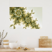 ワイルドプラント – Mandelbrot Fractal Art ポスター (キッチン)