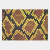 ワイルドプリントパターン ラッピングペーパーシート (正面3)