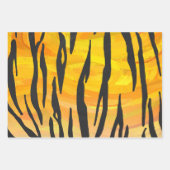 ワイルドプリントパターン ラッピングペーパーシート (正面2)