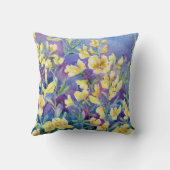 "ワイルドプレーリースイートピーズ"装飾用クッション クッション (裏面)