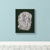 ワイルドヘッドバイブライアン・ベンソン キャンバスプリント (インサイチュ (ウッドフロア))