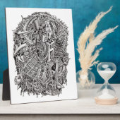 ワイルドヘッドバイブライアン・ベンソン フォトプラーク (側面)