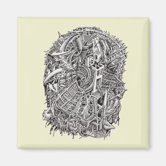 ワイルドヘッドバイブライアン・ベンソン マグネット (正面)