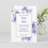 ワイルドペリクレス：結婚式招待状 招待状 (スタンド正面)